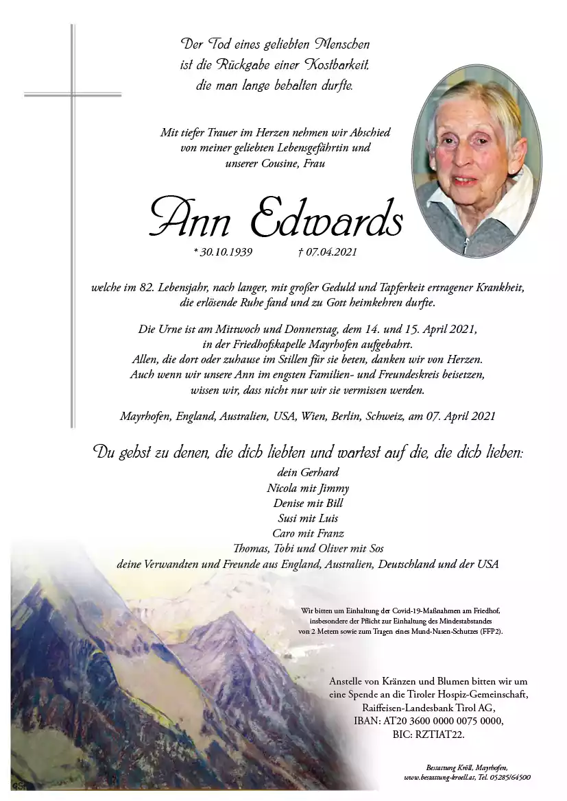 Parte von Ann Edwards